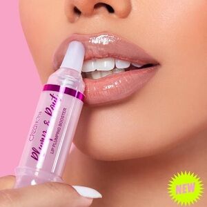 Pink Glossy Lip Balm with Iridescent Shine